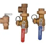 SharkBite 3/4 in. Tankless Water Heater Valves Installation Kit 25374