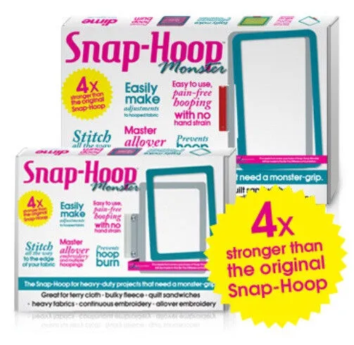 Monster Snap Hoop 5x7 with Clamp for Brother and Babylock Embroidery Machines