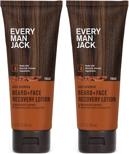 Every Man Jack Beard and Face Recovery Lotion Sandalwood