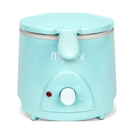 NEW 1.5-QUART DEEP FRYER, BLUE,120°F TO 400°F HEAT, SPACE-SAVING DESIGN, COOK OTHER MEATS, FISH, VEGGIES, CAKES, FRUITS, AND SO MUCH MORE, COOK YOUR FAVORITE DEEP-FRIED FOODS QUICKLY AND EFFICIENTLY.