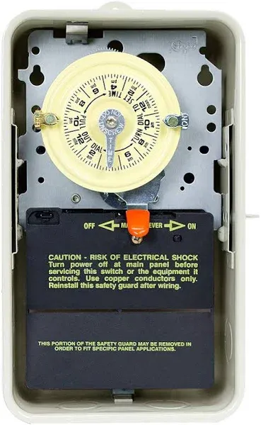 Intermatic T104R3 24-Hour 208-277V Mechanical Time Switch