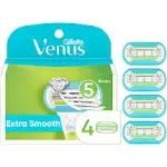 Venus Embrace Women's Razor Blade Refills - 4 count