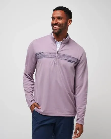 TravisMathew Men's Upgraded Quarter-Zip Pullover