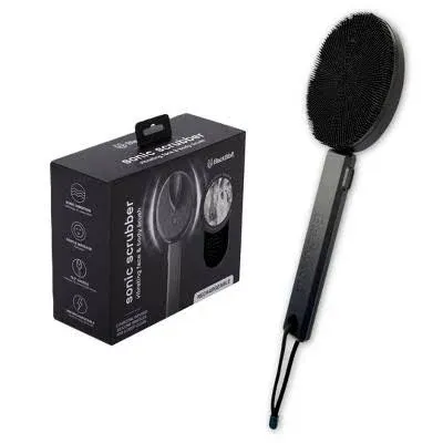 *New In Box* Black Wolf Vibrating Face &amp; Body Brush Sonic Scrubber, Rechargeable