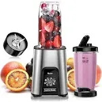 VEWIOR 900W Blender for Shakes and Smoothies, Smoothie Blender with 6 Fins Blend