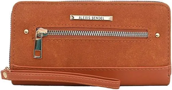 Alexis Bendel Women's Double Zip Around Wristlet