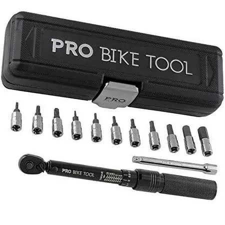 PRO Bike Tool 1/4 Inch Drive Torque Wrench Set