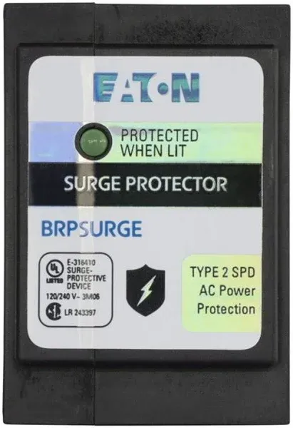 Eaton BRPSURGE Surge Protector Device Type 2 120/240V 2 Pole