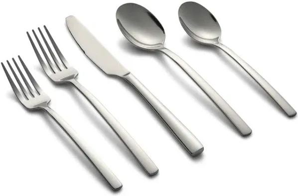 Cambridge Beacon Mirror 45-Piece Flatware Set