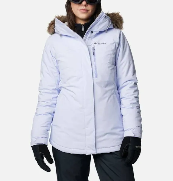 Columbia Womens Ava Alpine II Insulated Jacket Ski Jacket (M, White)