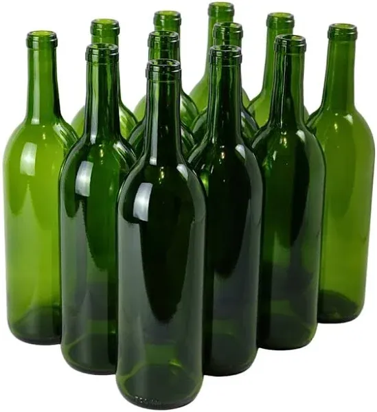 Home Brew Ohio Green Wine Bottles