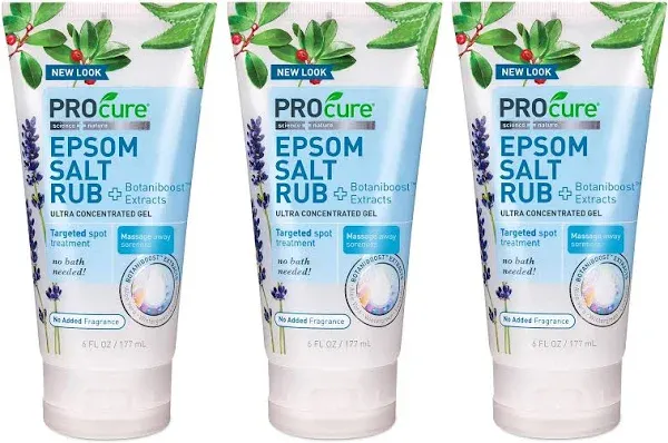 Procure Gel Plus Aloe Vera Epsom Salt Rub