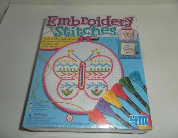 4M Embroidery Stitches Kit