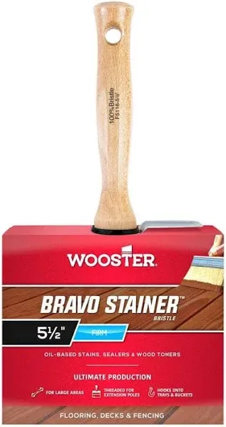 Wooster Bravo Stainer Stain Brush