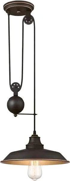 Westinghouse Iron Hill 1-Light Pulley Pendant