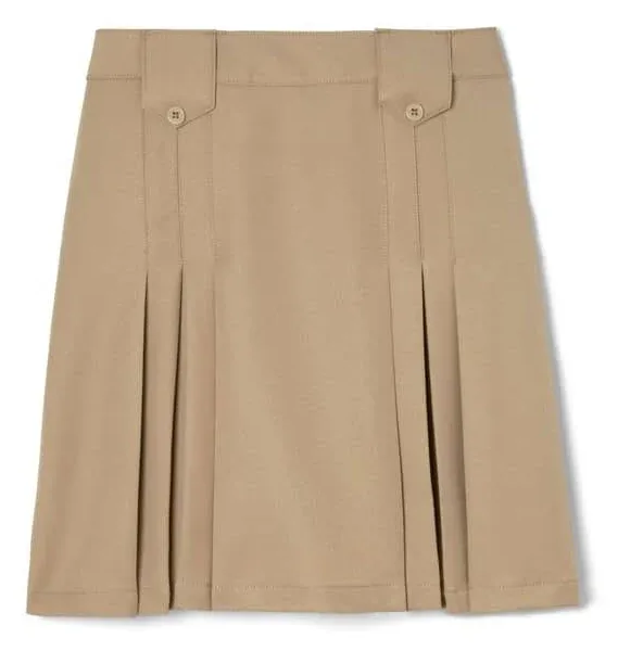 French Toast Girls' Front Pleated Skirt