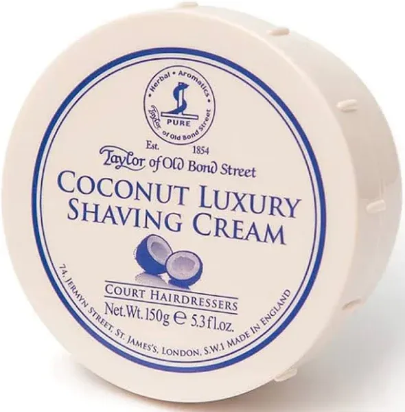 Taylor Of Old Bond Street Coconut Luxury Shaving Cream