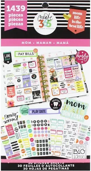 Happy Planner Sticker Value Pack - Productivity Classic