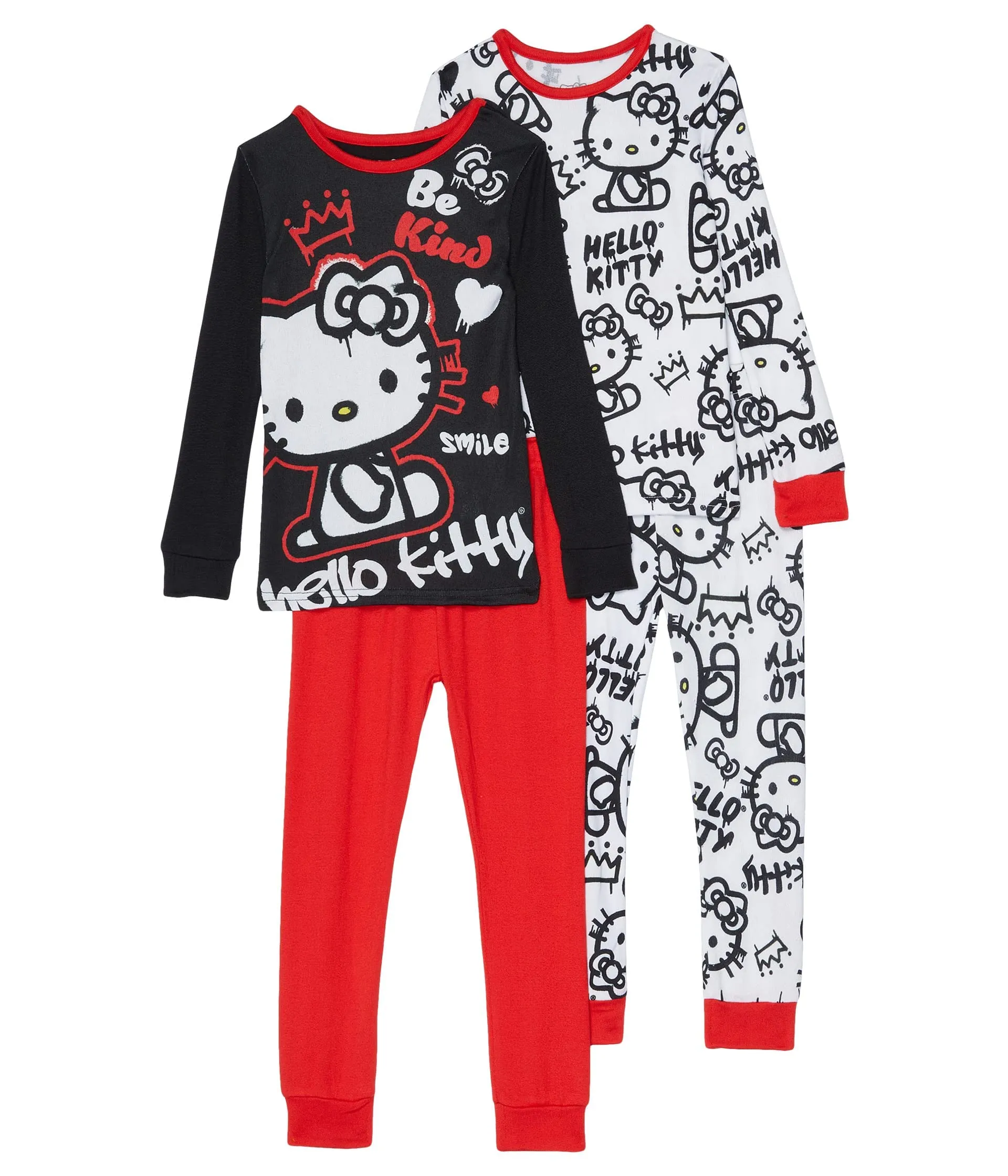 Hello Kitty Classic 4 Piece Pajama Set