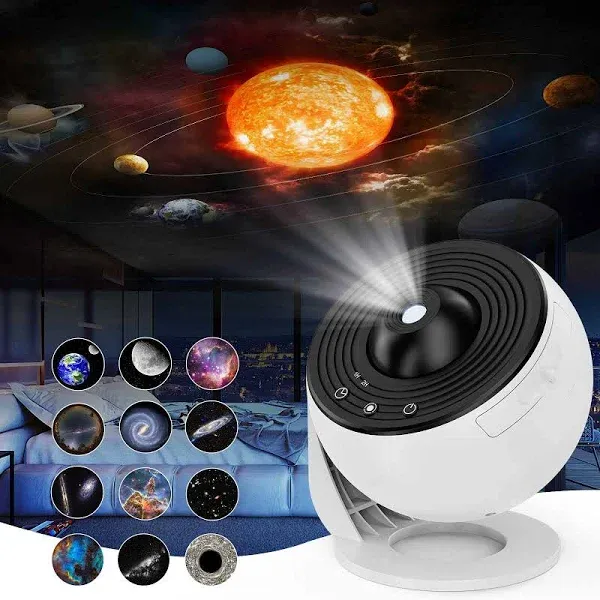 Galaxy Projector, 12 in 1 Planetarium Star Projector Realistic Starry Sky Night