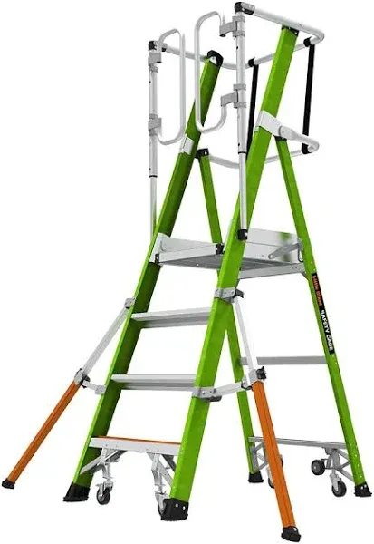 Little Giant Ladders 19704-146 Safety Cage, Fiberglass, 375 lb, 4 ft.