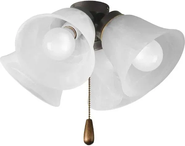 Progress Lighting AirPro 4-Light Ceiling Fan Light Kit P2643