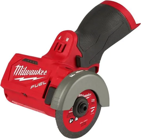 MILWAUKEE 2522-20 3&quot; Blade Diameter, 20,000 No Load RPM, 3/8&quot; or 7/16&quot; Arbor Compact Cut Off Tool