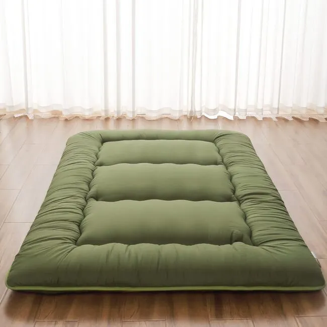 Japanese Floor Mattress,Futon Mattress with Portable Storage Bag,RollUp Mattress