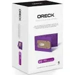 Oreck Type CC HEPA Upright Cloth Vacuum Cleaner Bag, AK1CC6H, 6-Pack, 6 Pack, Purple, 6 Count - Merchandise Mecca