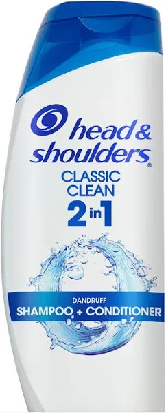 Head & Shoulders 2 in 1 Classic Clean Dandruff Shampoo and Conditioner