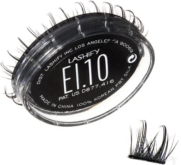 Lashify Extreme Ice Gossamer Eyelash Extensions Refill the First Ever Dual Fibered Lash that Features Both Thin An