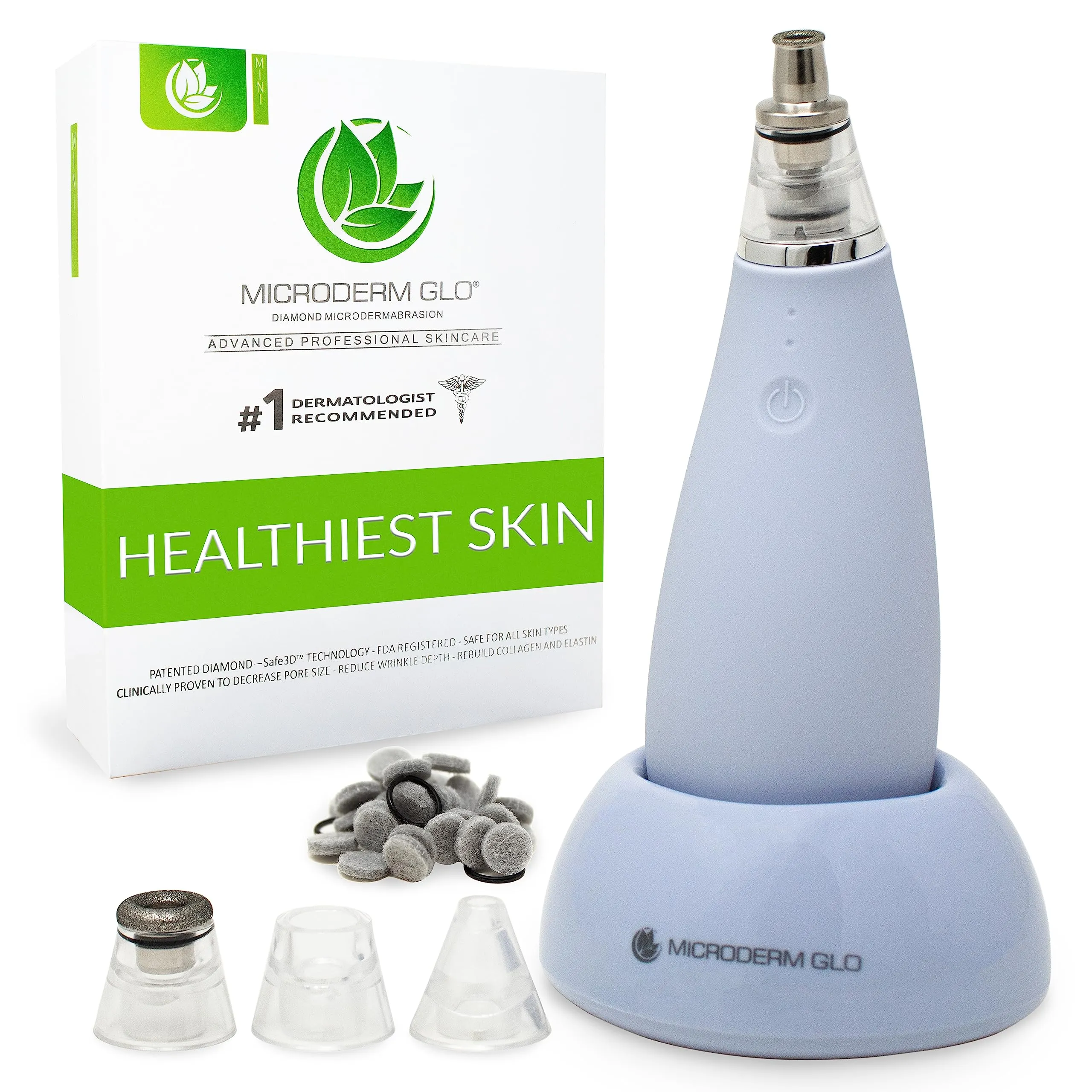 Microderm GLO® MINI Pore Vacuum System – Advanced Skincare READ