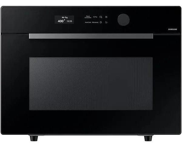 Samsung 1.2 cu. ft Convection Air Fry, Black Glass, MC12DB8700CKAA Countertop Microwave