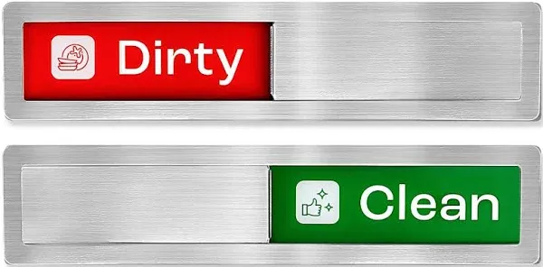 Clean Dirty Dishwasher Magnet