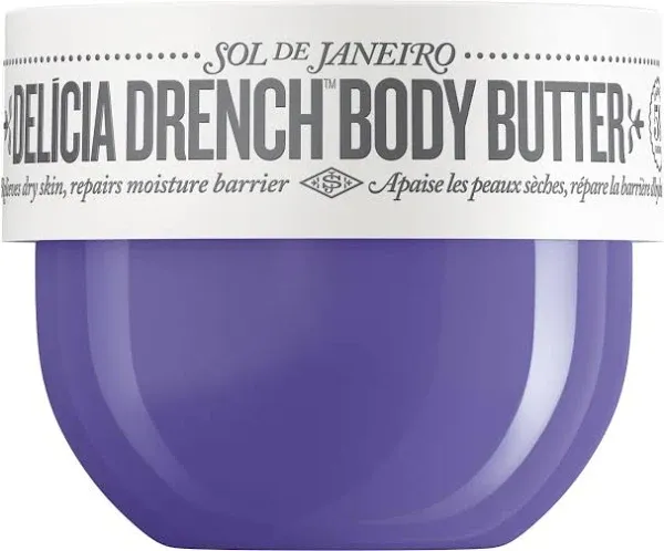 Delícia Drench Body Butter - Deep Moisture Barrier Repair Body Cream