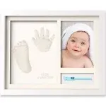 KeaBabies Noel Baby Handprint & Footprint Keepsake Frame