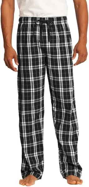 District Men's Flannel Plaid Pant