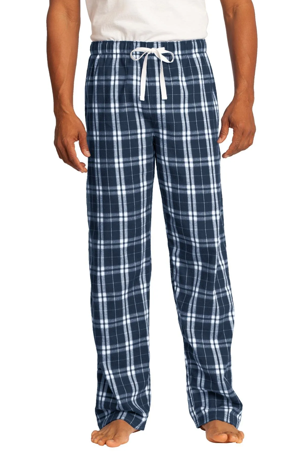 District Men's Flannel Plaid Pant