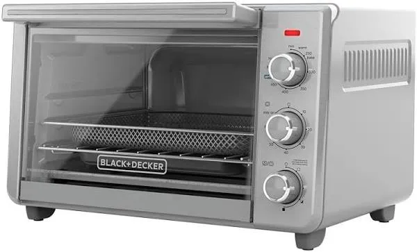 Electric Countertop 6-Slice Air Fry Toaster Oven Bake Broil Compact Kitchen New