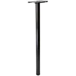 Pacifica In-Ground Steel Mailbox Post Black