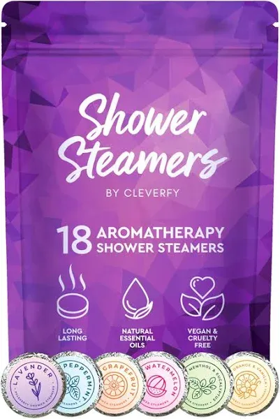 Shower Steamers Aromatherapy - 18 Pack of Shower Bombs with Essential Oils