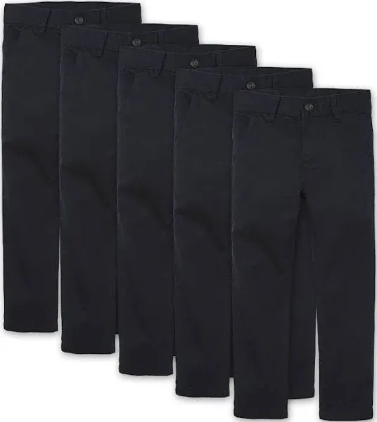 The Children's Place Boys' Stretch Skinny Chino Pants (5-Pack)