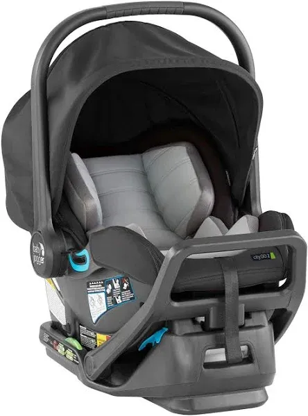 Baby Jogger City Go 2 Infant Car Seat, Pike Exclusive Includes Leatherette Handlebar and Premium Fabrics for a Safe and Comfortable Ride from Day One