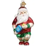 Old World Christmas - Pickleball Santa Ornament