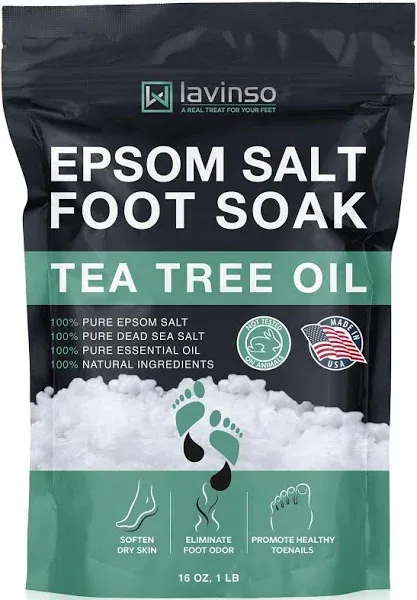 LV LAVINSO Tea Tree Oil Foot Soak