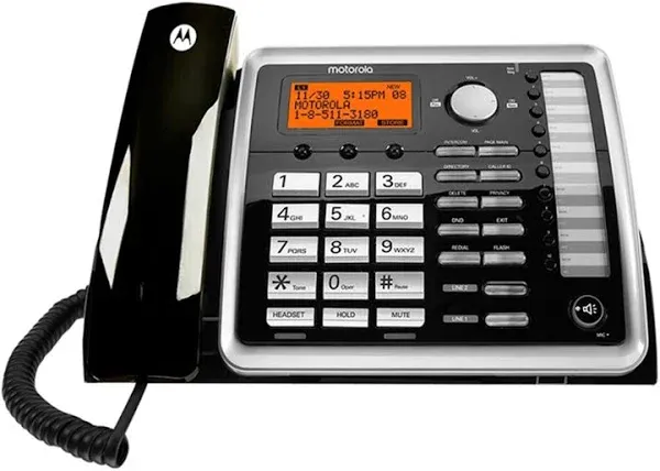 Motorola ML25260 2-Line Corded Expandable Desk Telephone