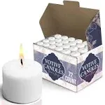 Stock Your Home White Votive Candles Unscented Votive Candles Bulk Pack 72 Co...