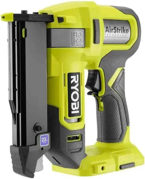 SOLD 9/17 LIGHTLY USED Ryobi 18V Airstrike 23-Gauge Pin Nailer (Tool Only) Q449X