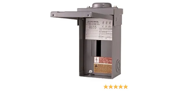 SQUARE D QO24L70RB Load Center,70A,Lug<wbr/>,1 Phase,2 Spaces