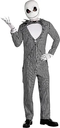 Adult Men's AMSCAN Jack Skellington Costume